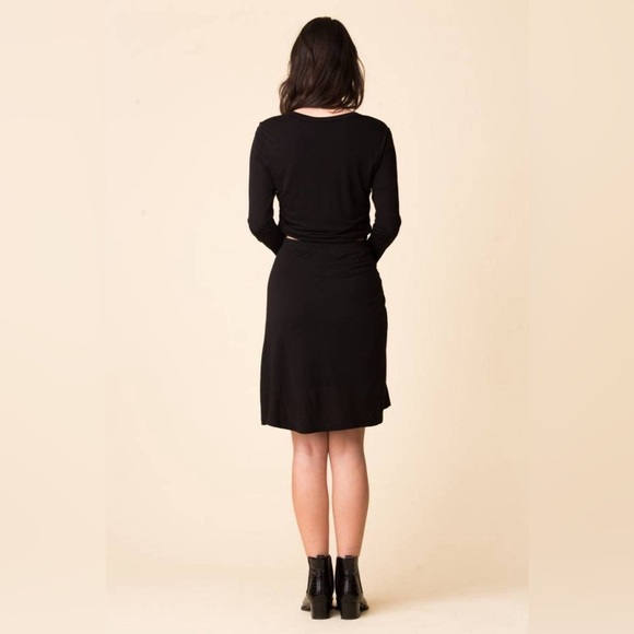 ALC cut out open front long sleeve dress nwot - Picture 4 of 6